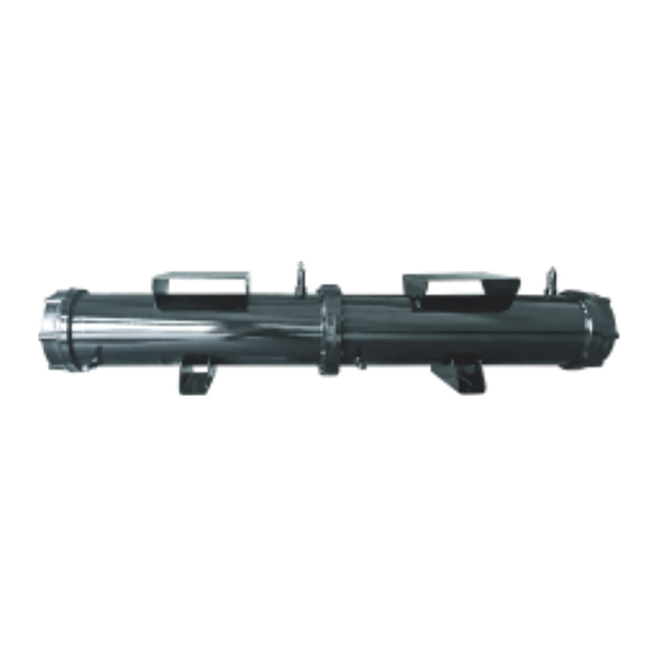 10HP-120HP shell and tube type condenser (double)