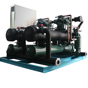High Effective Semi-Hermetic Compressor Ice Water Chiller for Food Processing